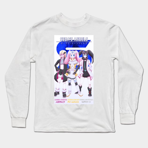 Sega's Angels Long Sleeve T-Shirt by waffletoast215